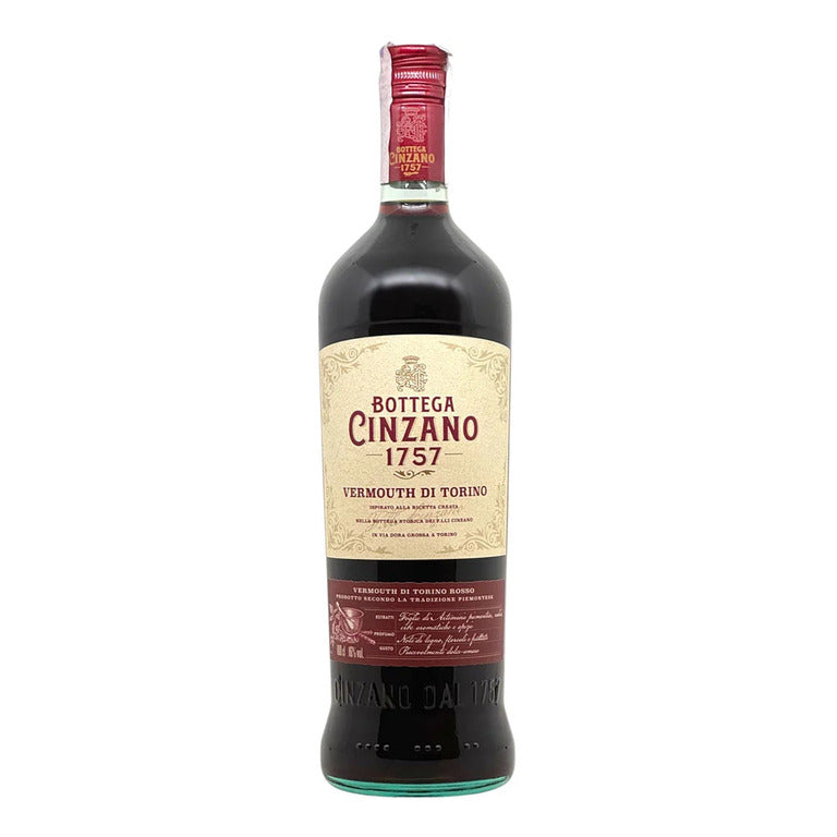 VERMOUTH BOTTEGA CINZANO ROSSO 1757 1LT